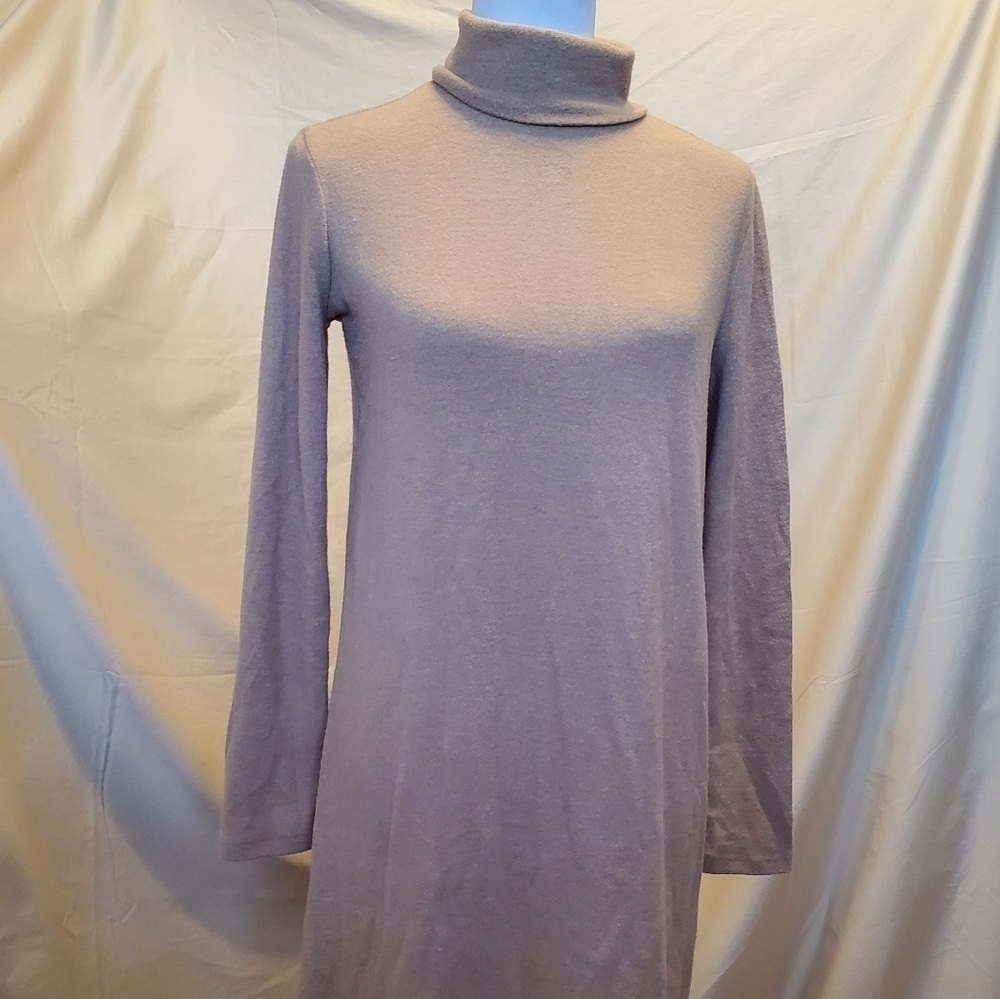 Zara Turtleneck Sweater Dress SZ SM